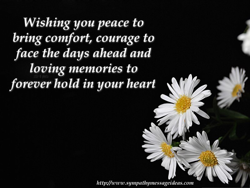 Sympathy Messages Archives Sympathy Card Messages | Images and Photos ...