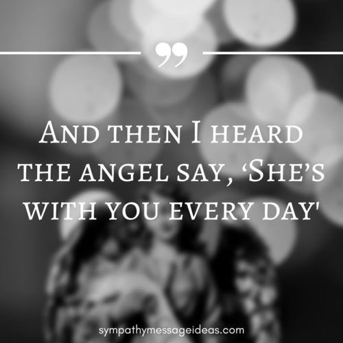Angels Sympathy Quote
