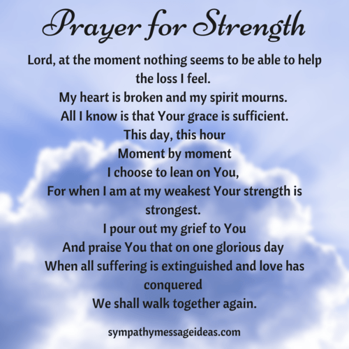 Sympathy Prayers: 23 Christian Ways to Pray for a Loss - Sympathy Card  Messages