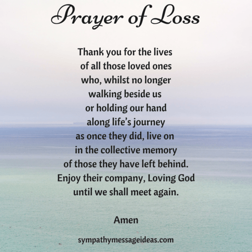 Sympathy Prayers: 23 Christian Ways to Pray for a Loss - Sympathy Card  Messages