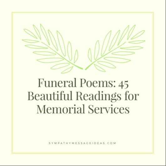 Funeral poems