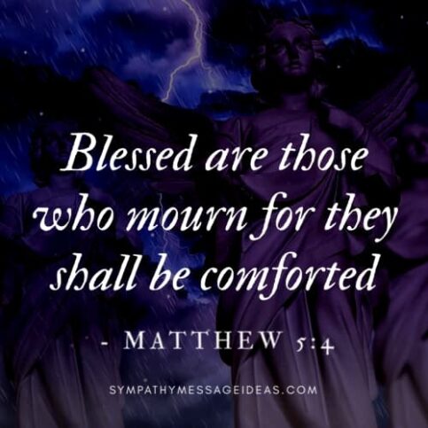 bible dealing sympathymessageideas mourn