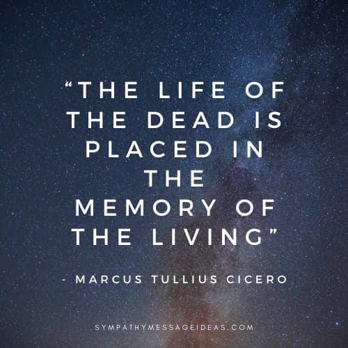 Cicero deep death quote