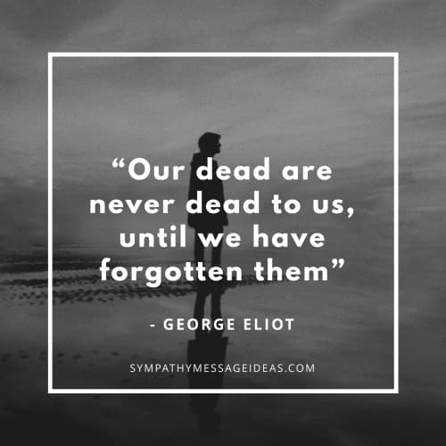 short death quote george eliot