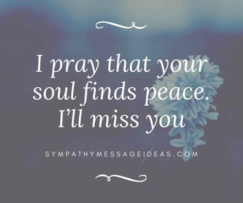 soul finds peace rip image