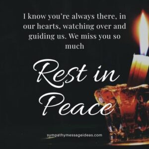 83 Touching Rest in Peace Quotes and Messages (with Images) - Sympathy ...