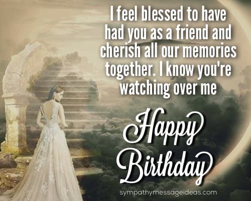 70 Happy Birthday In Heaven Quotes With Images Sympathy Card Messages