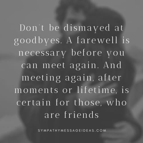 51 Comforting Quotes about Losing a Friend to Help you Cope - Sympathy ...