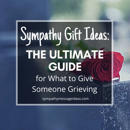 sympathy gift ideas