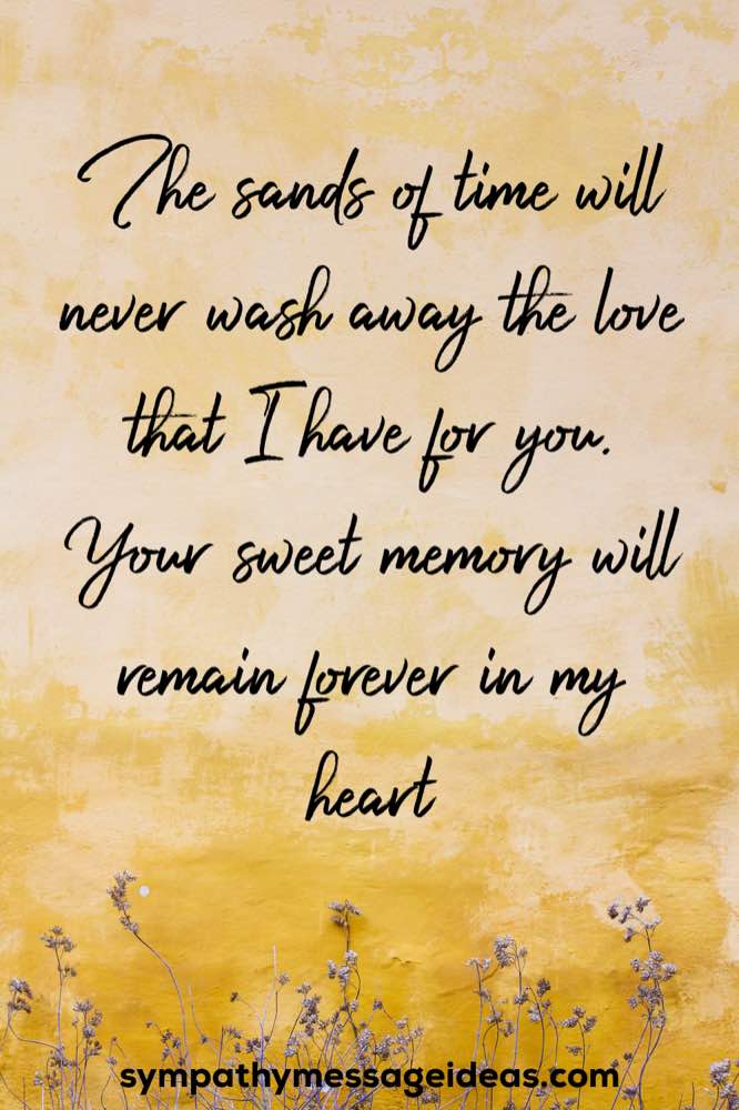 memory will forever remain in my heart quote