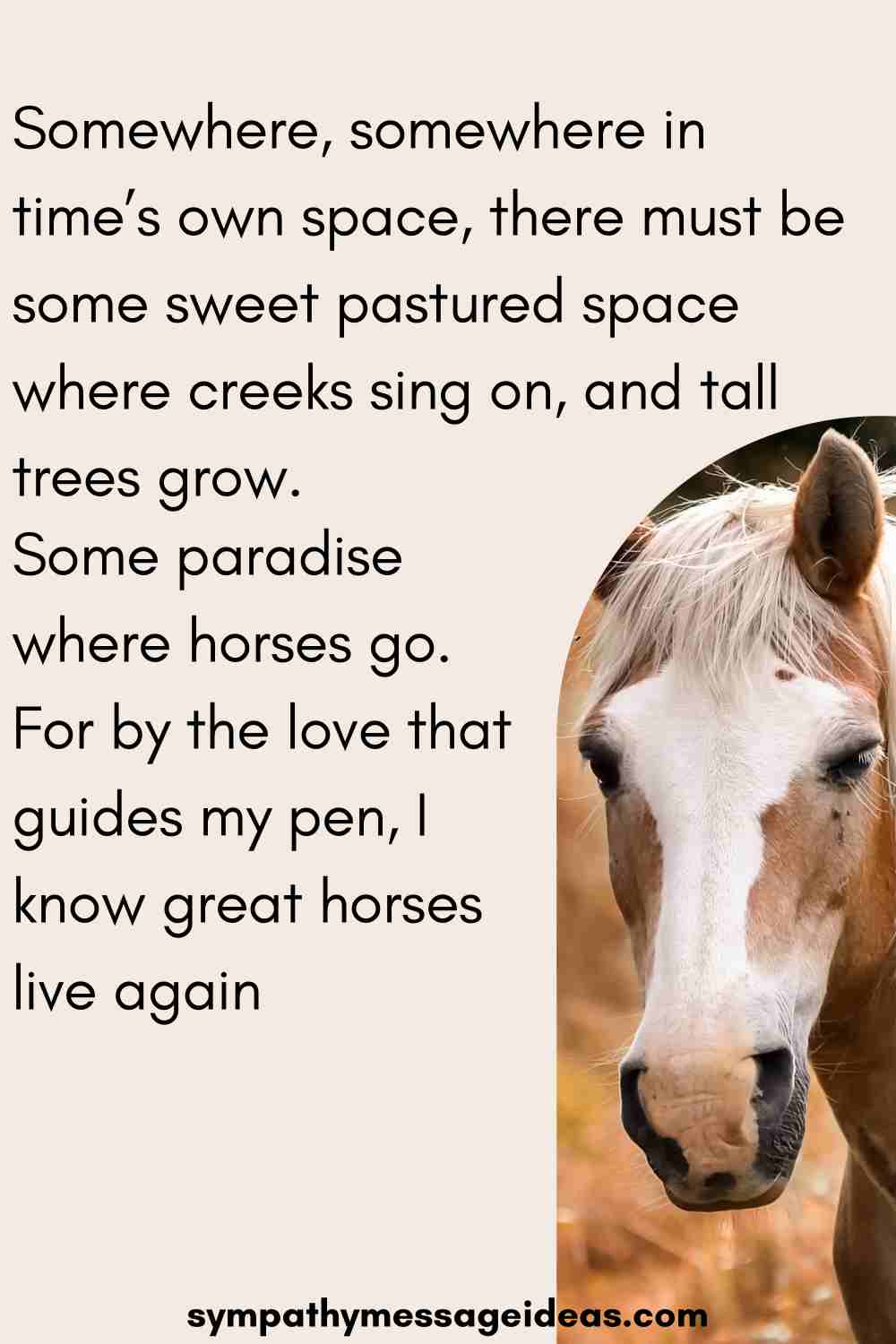 great horses love again quote