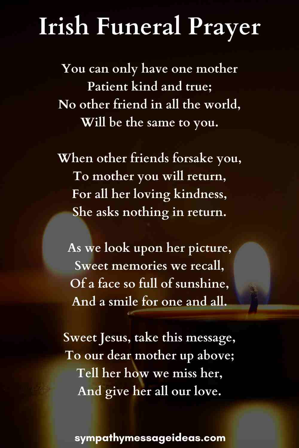 Mom Past Away Poem