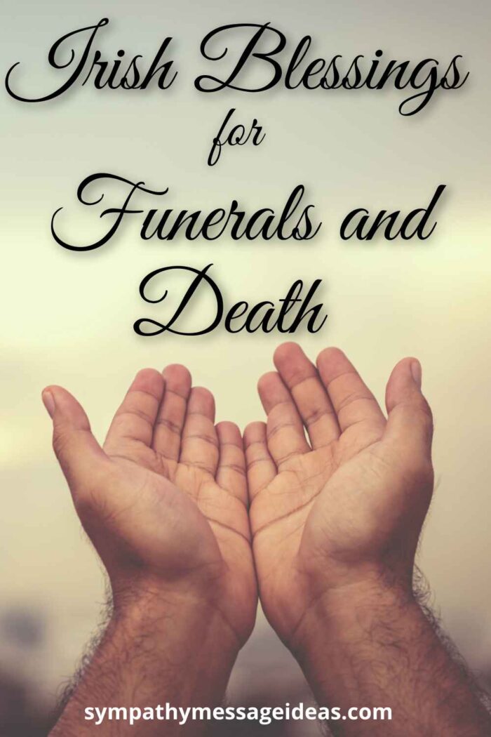 irish blessings for funeral and death