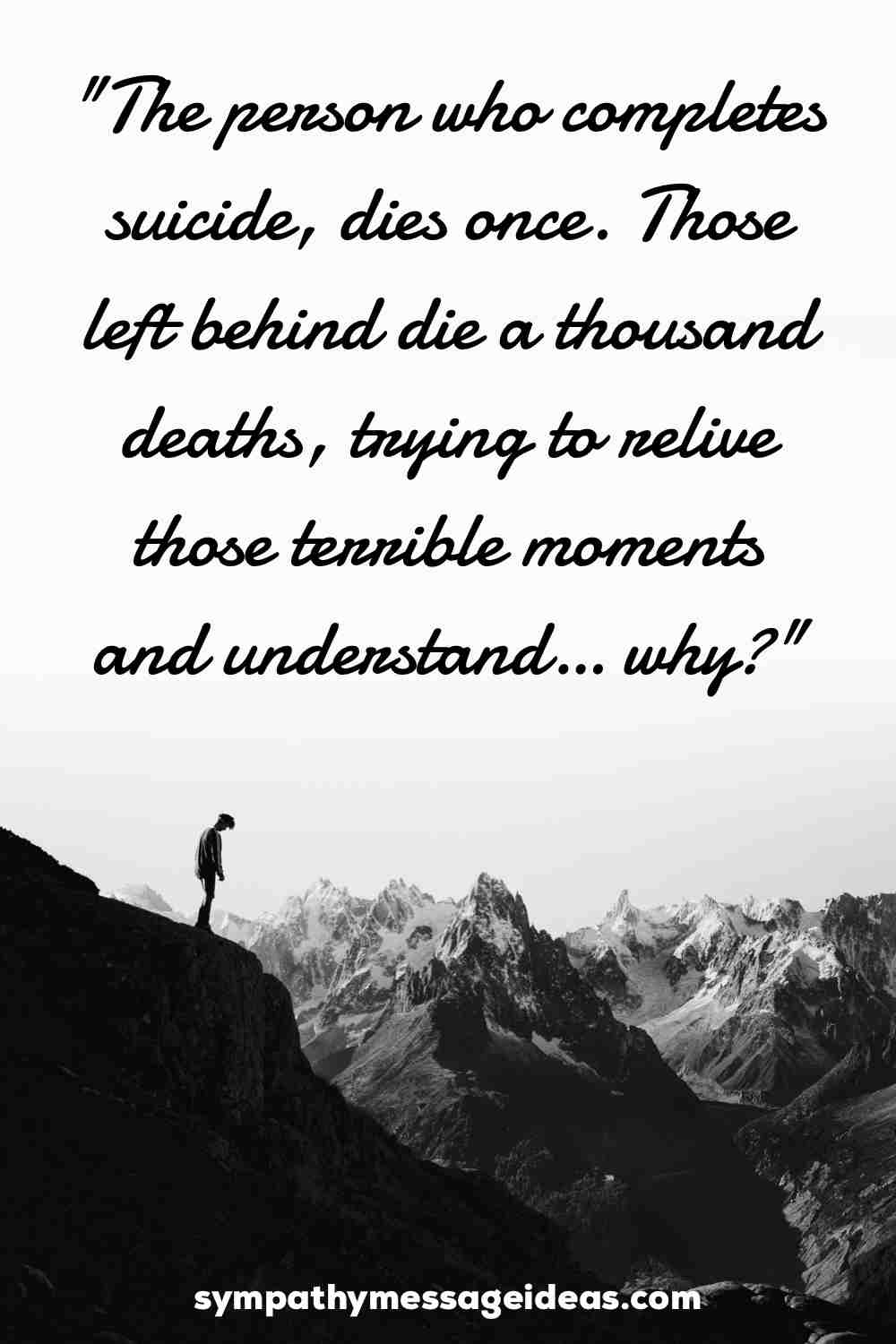 sad suicide awareness quote