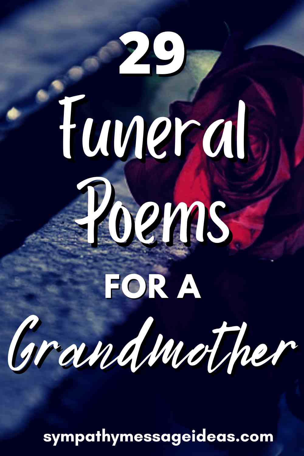 funeral poems for grandmother