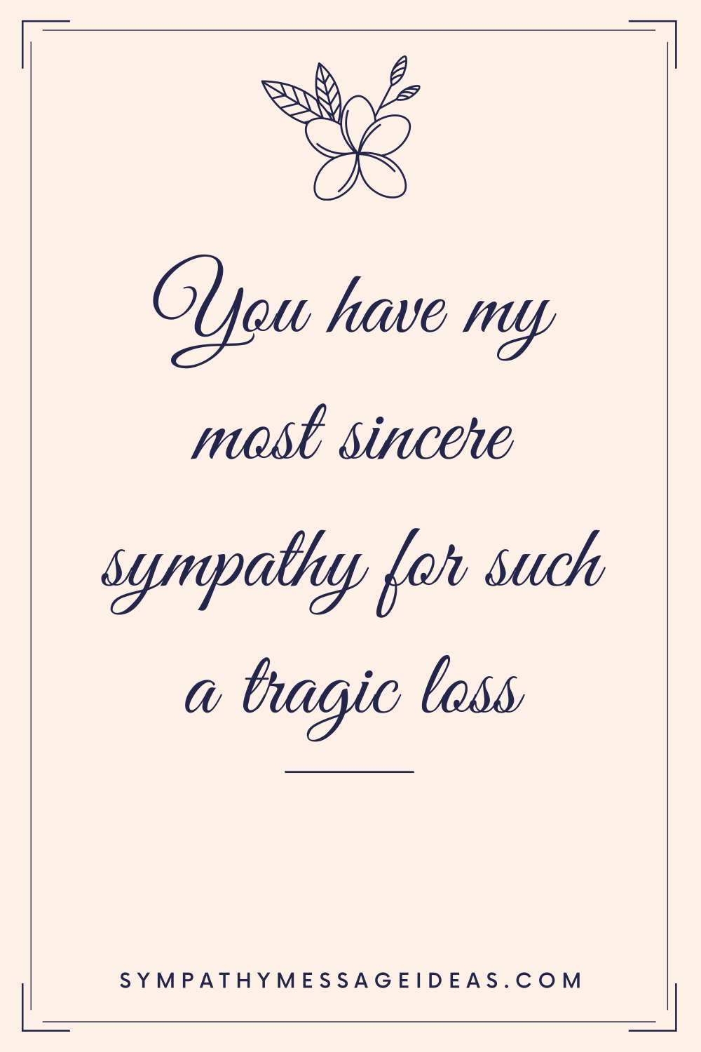 message of sympathy at a funeral