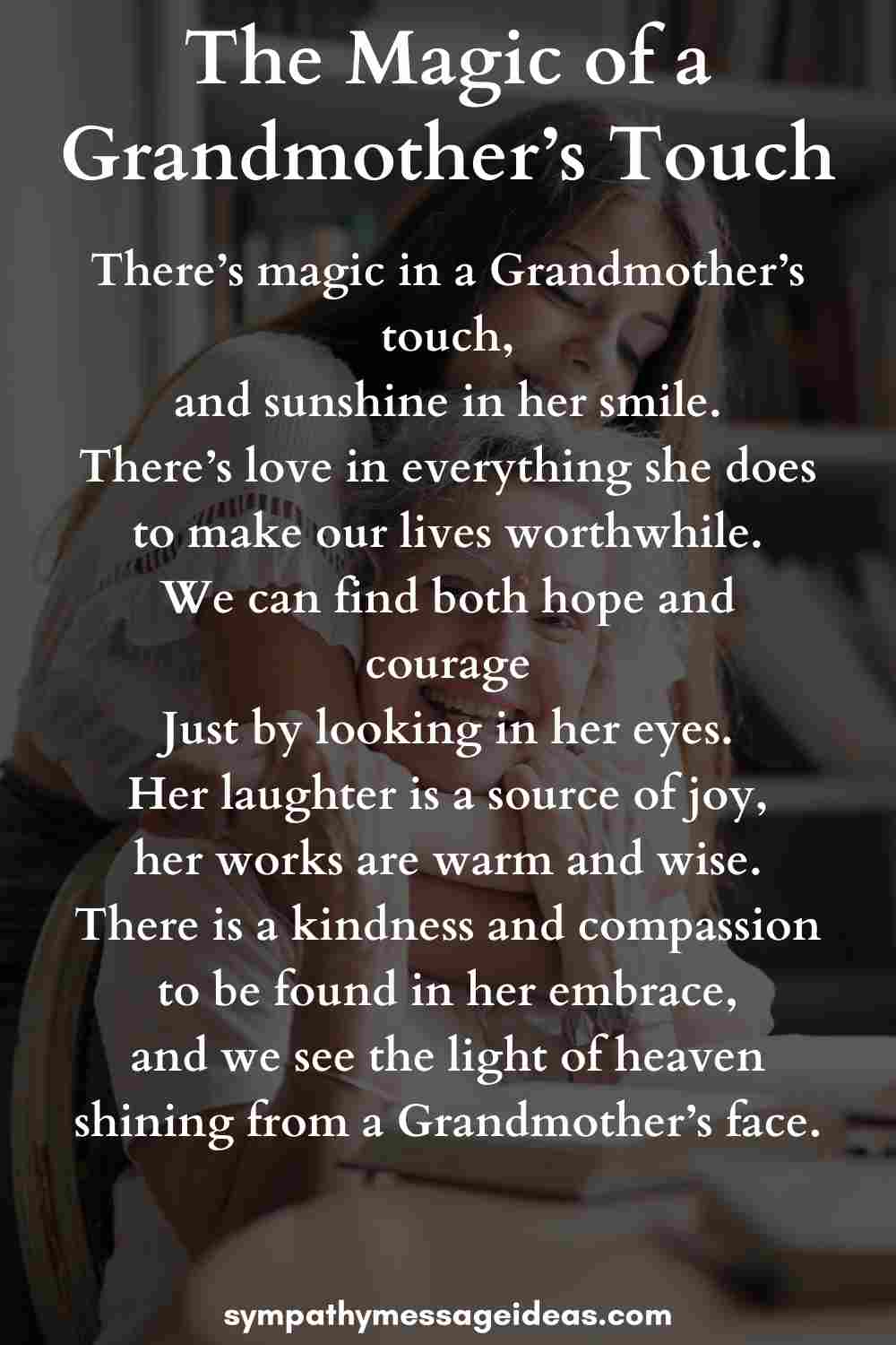 grandparents in heaven poems