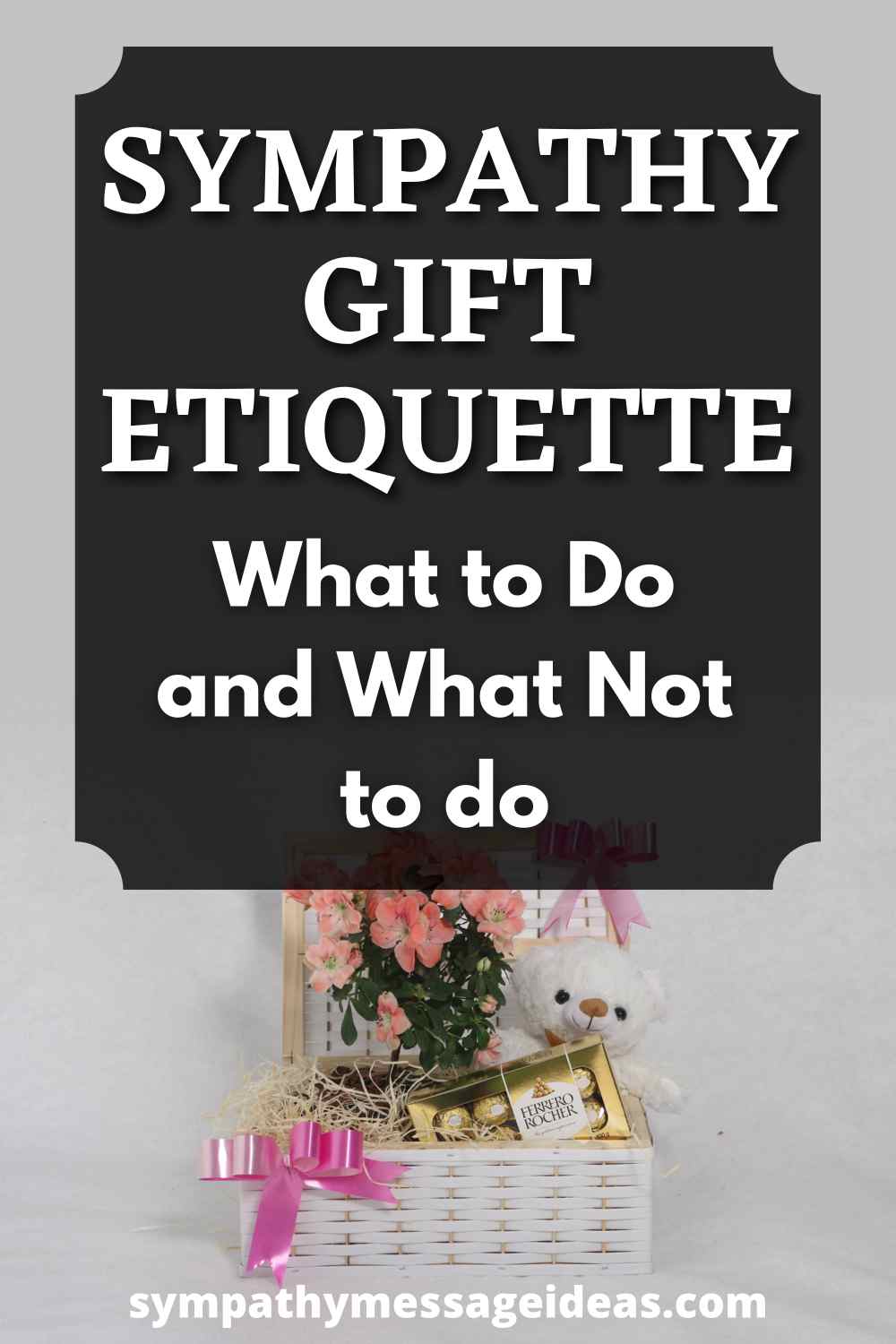 sympathy gift etiquette