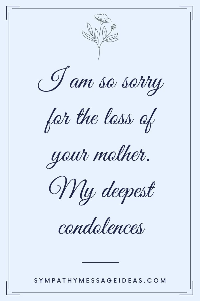 Words of Sympathy for Loss of Mother: 70+ Messages and Quotes