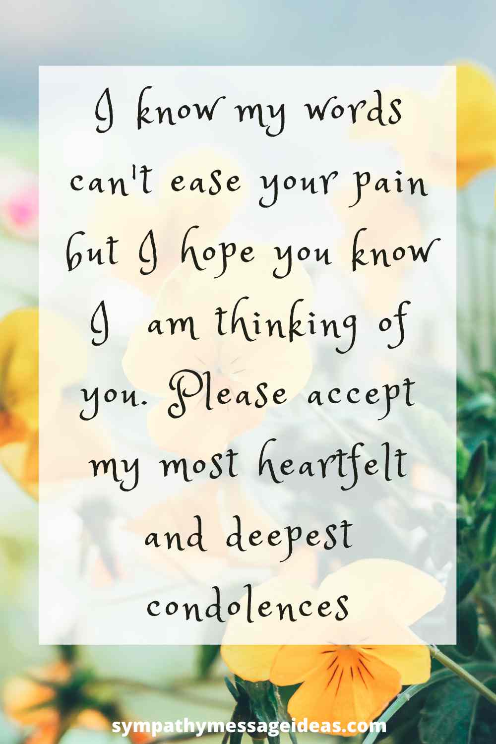 Facebook Condolence Messages to Share after a Death - Sympathy ...