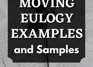 eulogy examples and samples