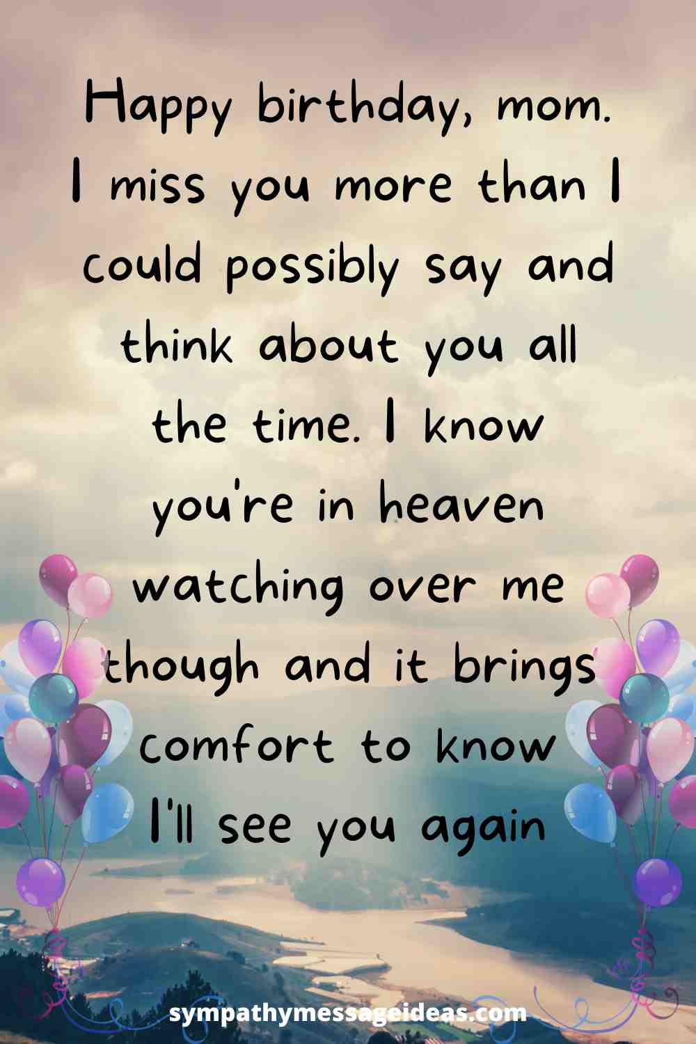 missing you in heaven mom