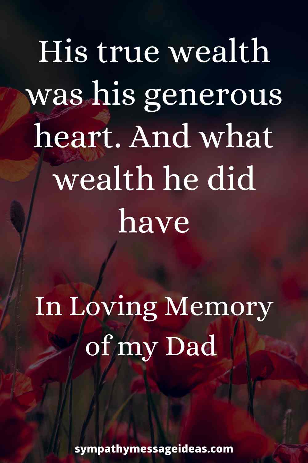 example epitaph for dad