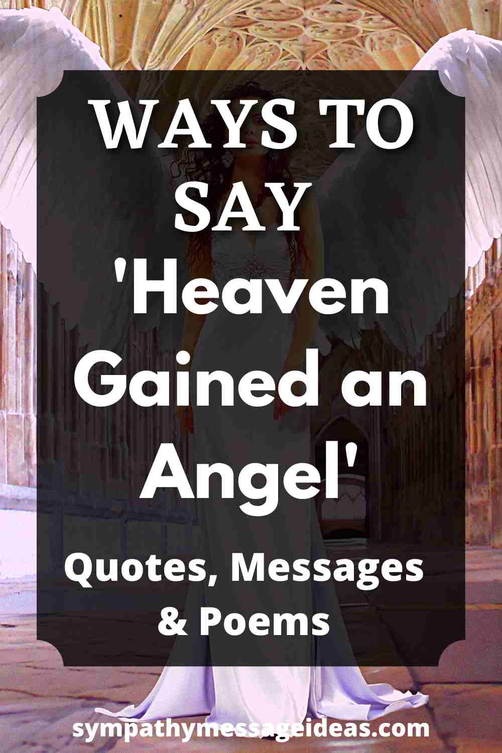heaven gained an angel quotes and messages