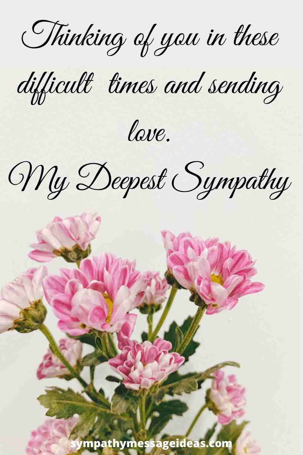 sympathy message to someone who lost a loved one