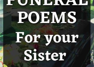 funeral poems for sister