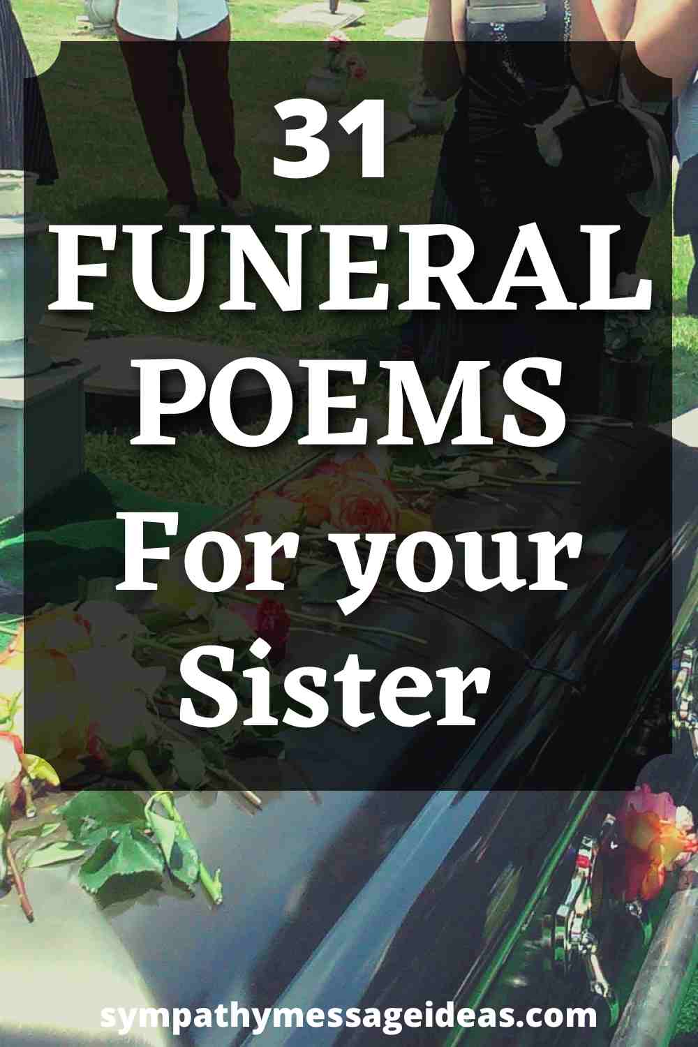 funeral poems for sister