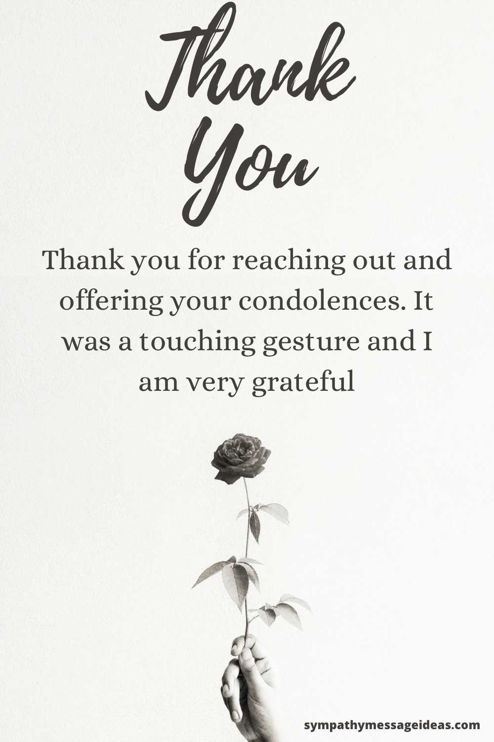 Thank You Messages For Sympathy And Condolence WishesMsg, 49% OFF