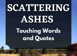 what to say when scattering ashes