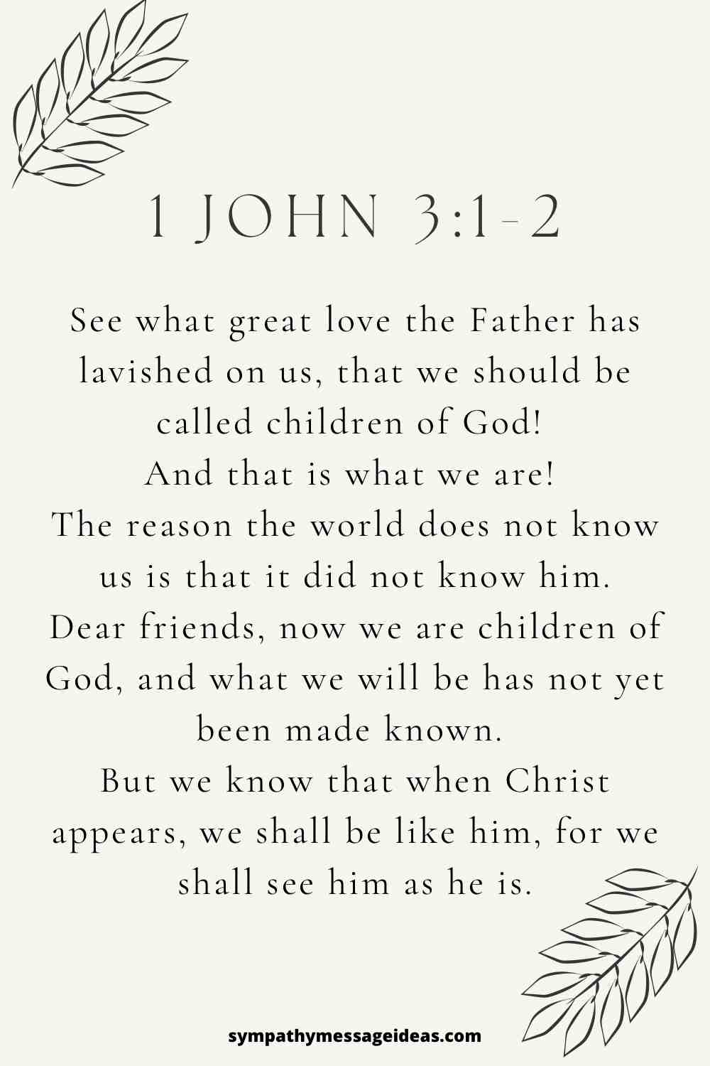 John 3:2-1 catholic funeral reading