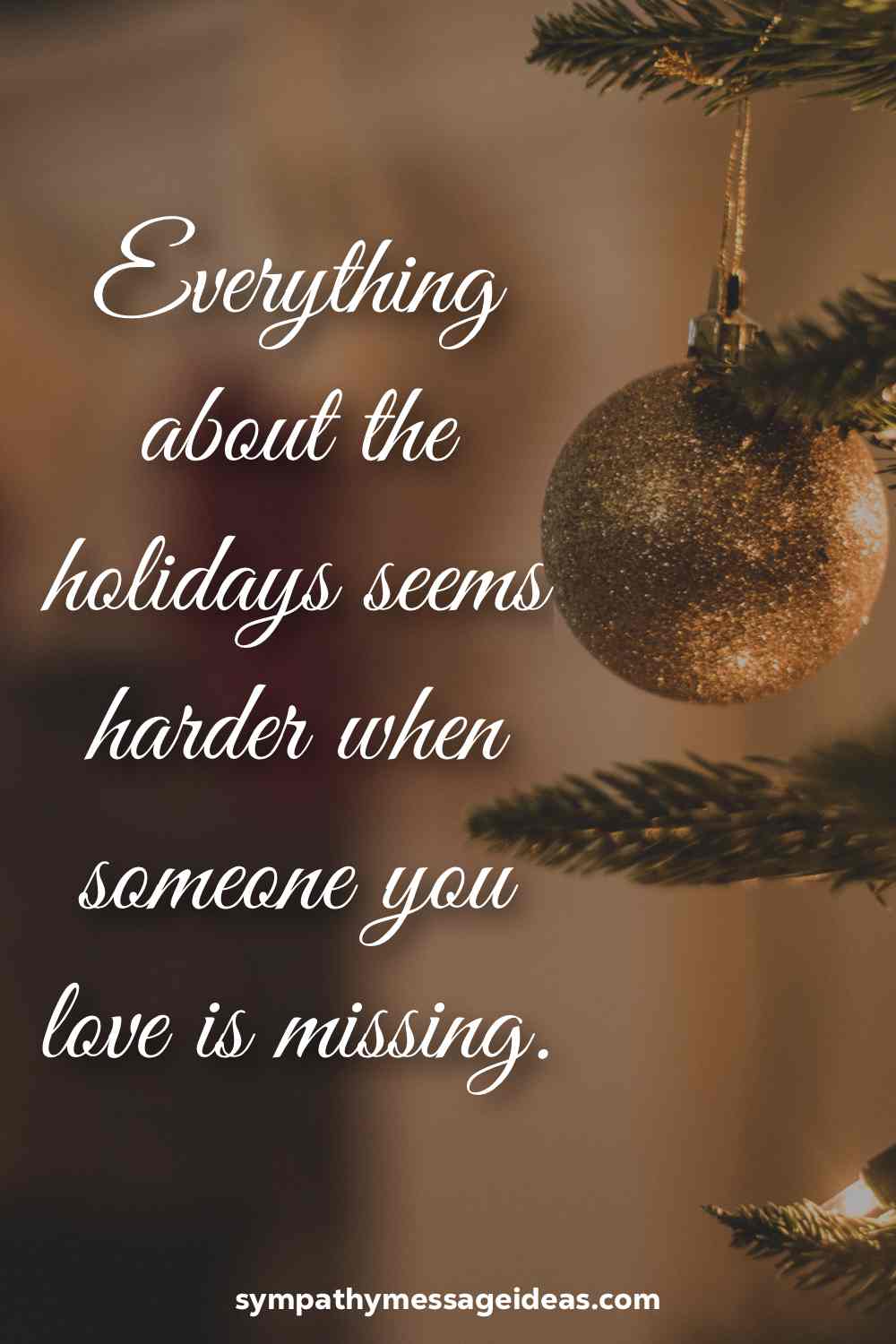 quote for grieving at christmas