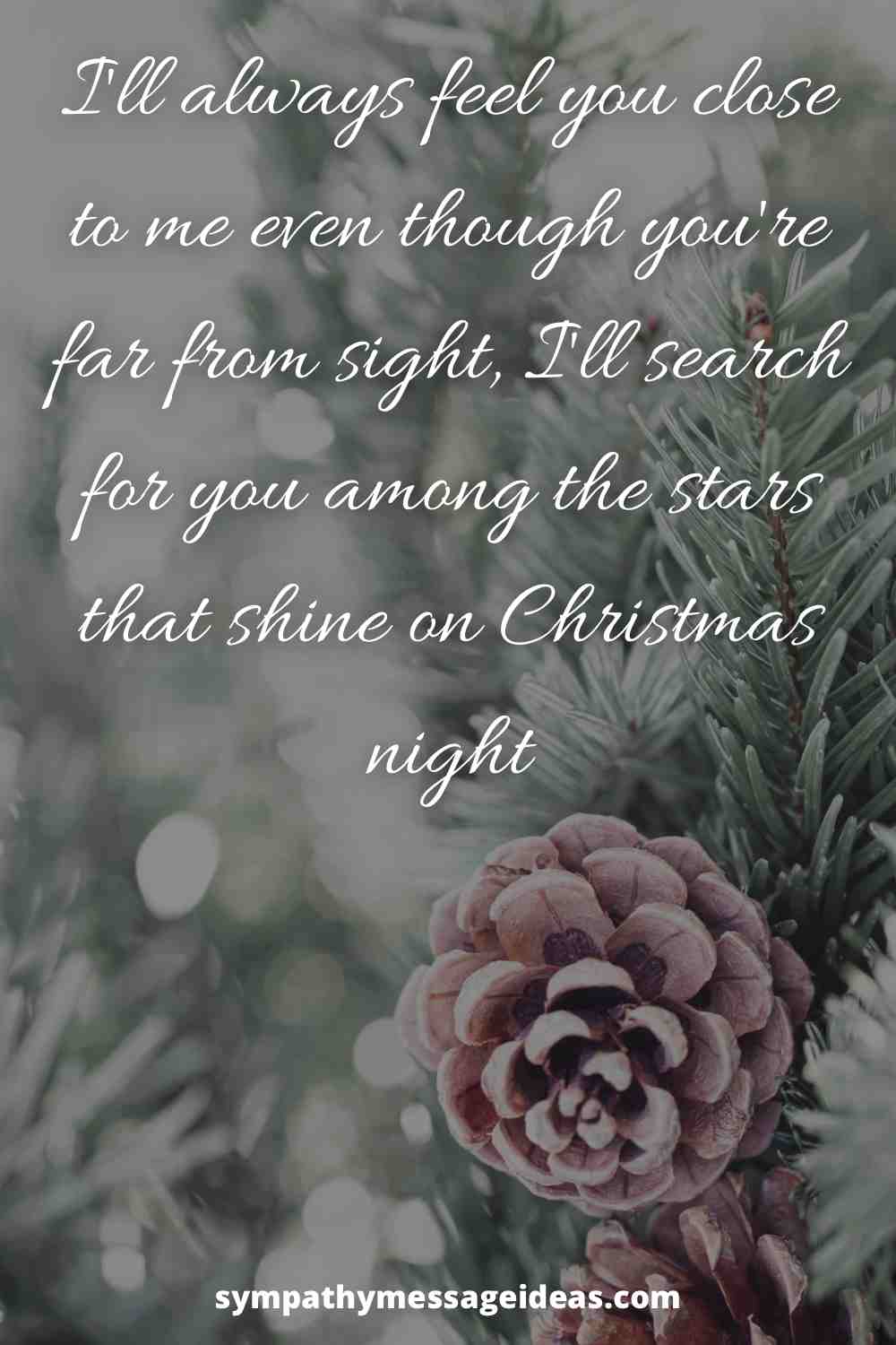 quote for remembering a loved one at christmas