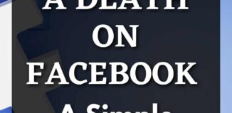 how to announce a death on facebook