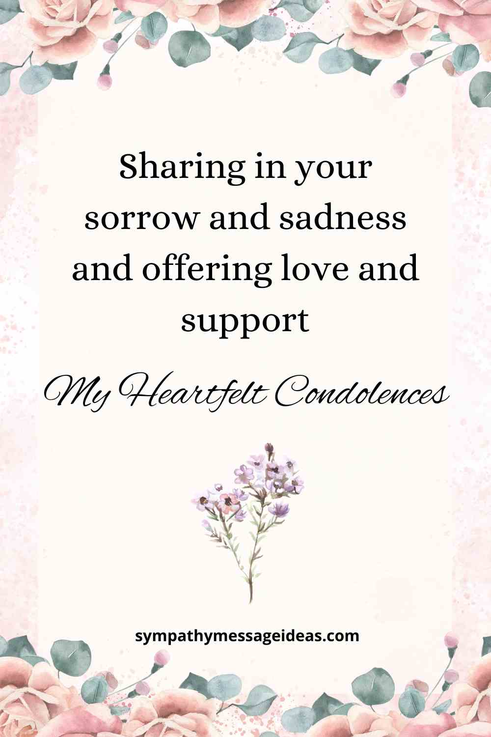 short condolence message