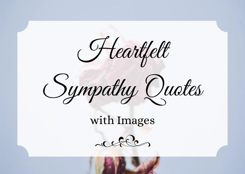sympathy quotes front