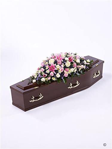 example casket spray funeral flowers