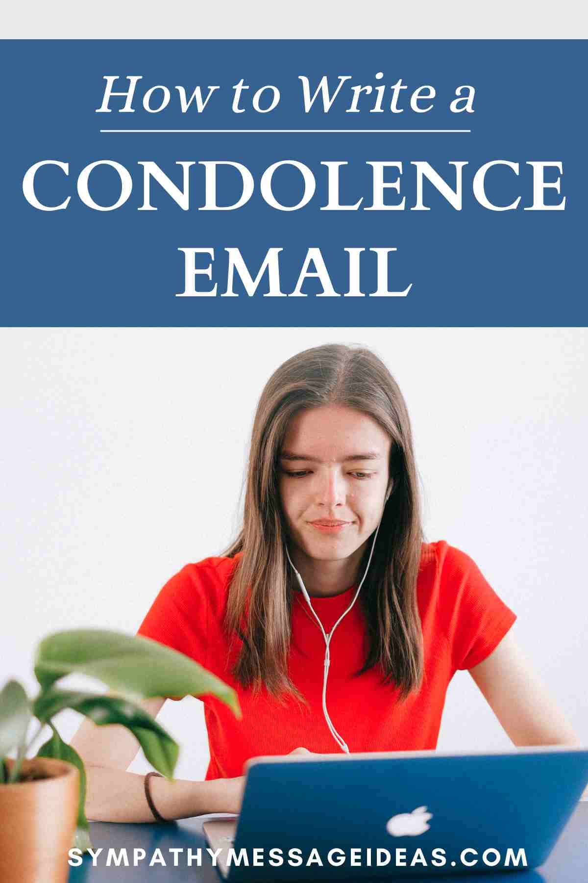 how to write a condolence email